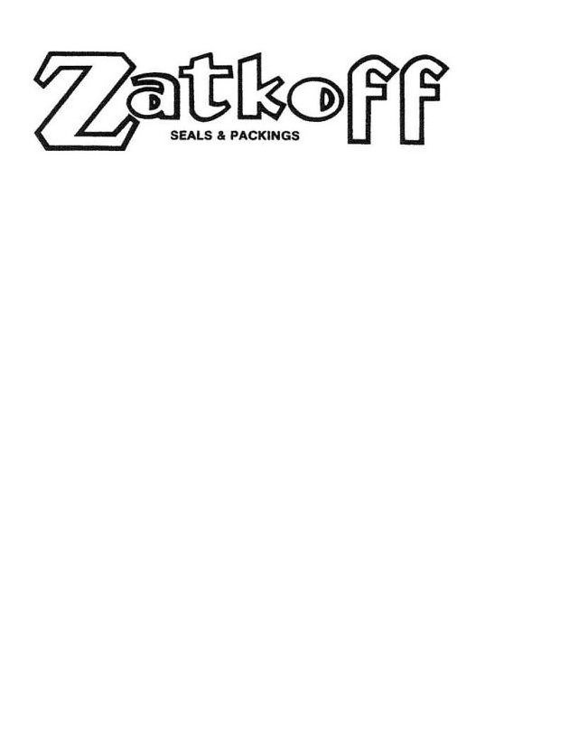 Trademark Logo ZATKOFF SEALS & PACKINGS