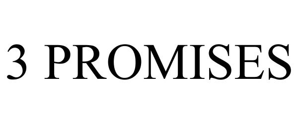 Trademark Logo 3 PROMISES