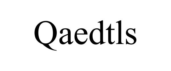 Trademark Logo QAEDTLS