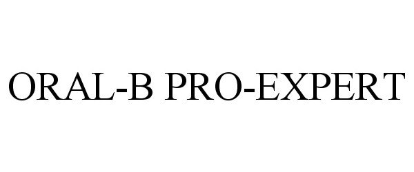 Trademark Logo ORAL-B PRO-EXPERT