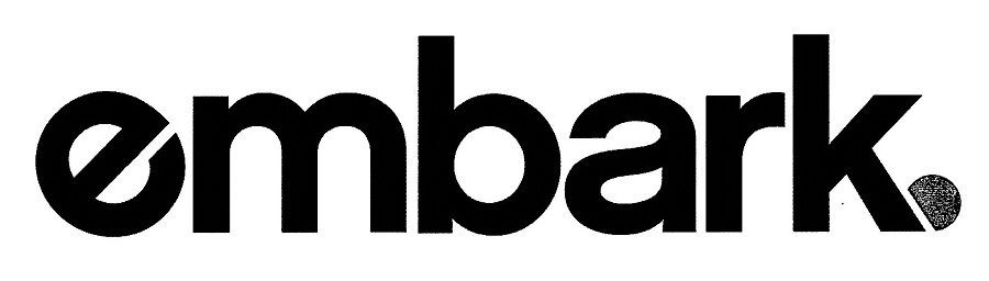 Trademark Logo EMBARK.