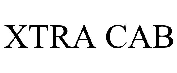 Trademark Logo XTRA CAB