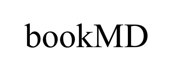 Trademark Logo BOOKMD