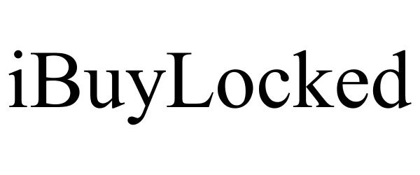 Trademark Logo IBUYLOCKED