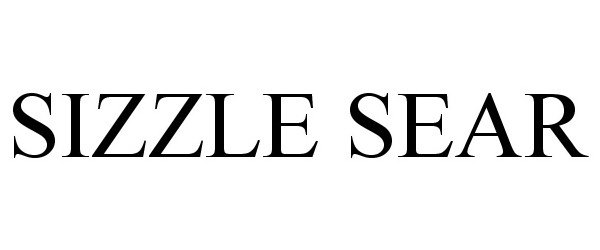Trademark Logo SIZZLE SEAR