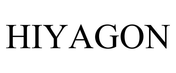 Trademark Logo HIYAGON