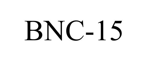 Trademark Logo BNC-15