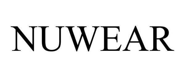 Trademark Logo NUWEAR