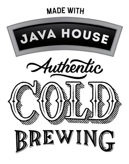  MADE WITH JAVA HOUSE AUTHENTIC COLD BREWING
