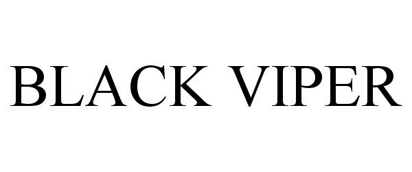  BLACK VIPER