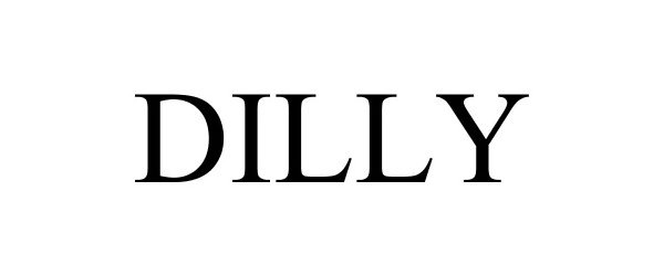 Trademark Logo DILLY