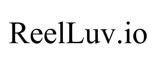Trademark Logo REELLUV.IO