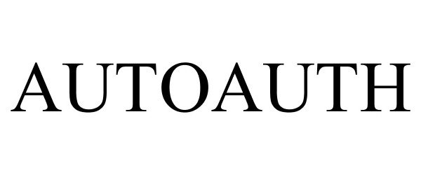 Trademark Logo AUTOAUTH