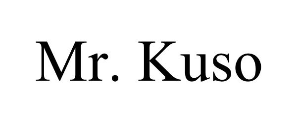 Trademark Logo MR. KUSO