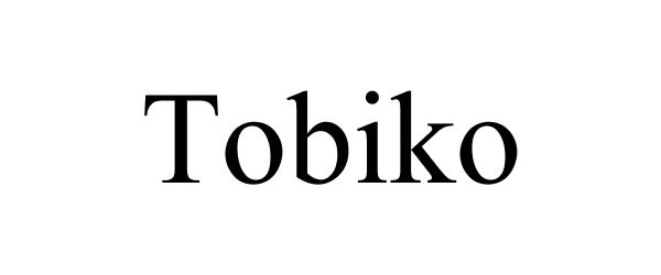 Trademark Logo TOBIKO