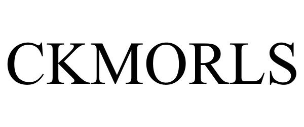 Trademark Logo CKMORLS