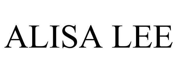 Trademark Logo ALISA LEE