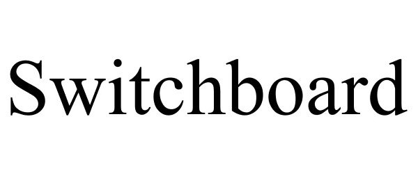 Trademark Logo SWITCHBOARD