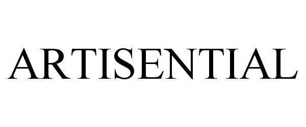 Trademark Logo ARTISENTIAL