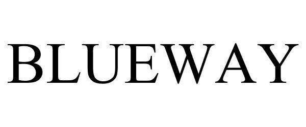 Trademark Logo BLUEWAY