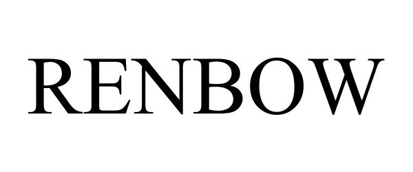 Trademark Logo RENBOW