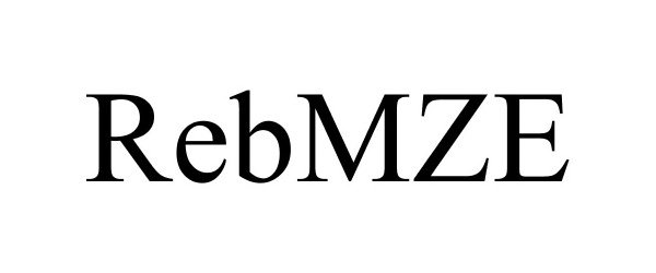 Trademark Logo REBMZE