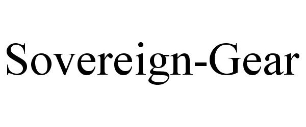 SOVEREIGN-GEAR