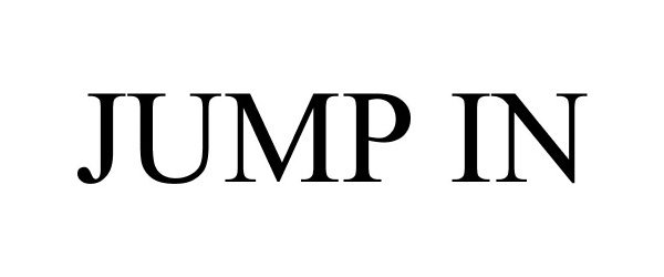 Trademark Logo JUMP IN