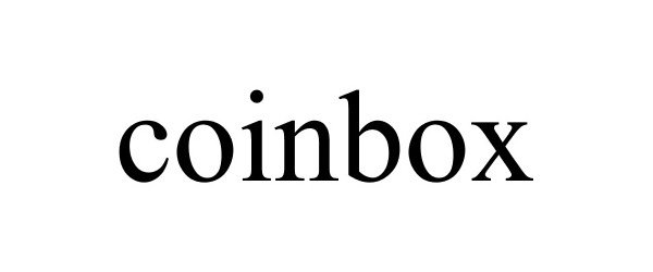 Trademark Logo COINBOX