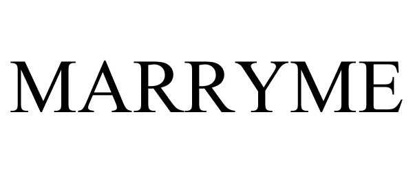 Trademark Logo MARRYME