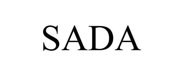 Trademark Logo SADA