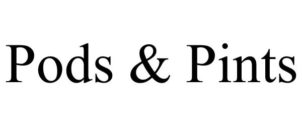 Trademark Logo PODS & PINTS