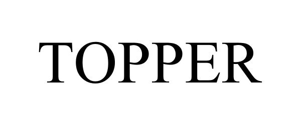 Trademark Logo TOPPER