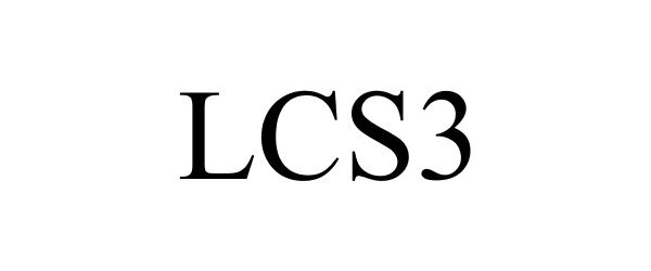 Trademark Logo LCS3