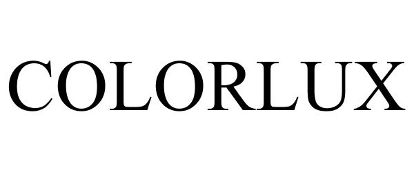 Trademark Logo COLORLUX