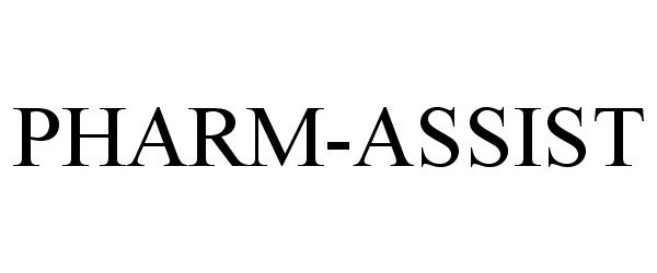 Trademark Logo PHARM-ASSIST