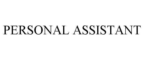 Trademark Logo PERSONAL ASSISTANT