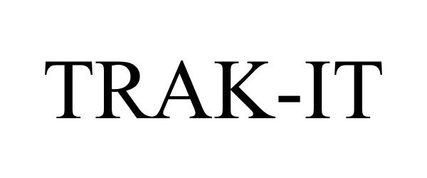 Trademark Logo TRAK-IT