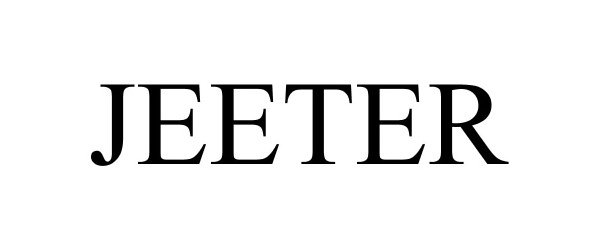 Trademark Logo JEETER