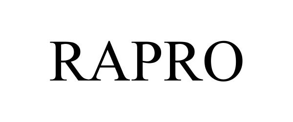 Trademark Logo RAPRO