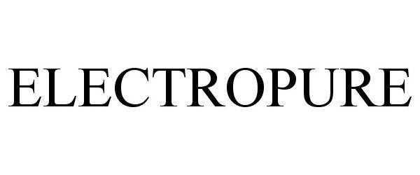 Trademark Logo ELECTROPURE