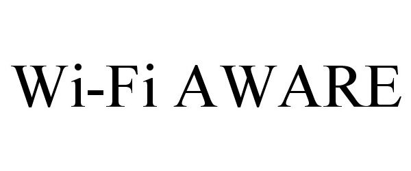 Trademark Logo WI-FI AWARE