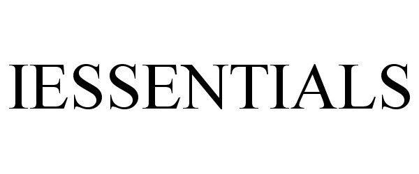 Trademark Logo IESSENTIALS