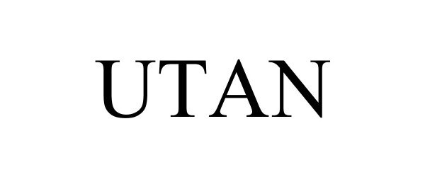 Trademark Logo UTAN