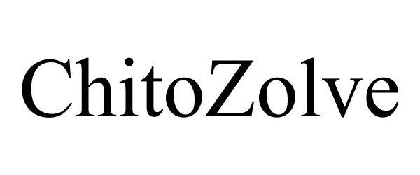 Trademark Logo CHITOZOLVE