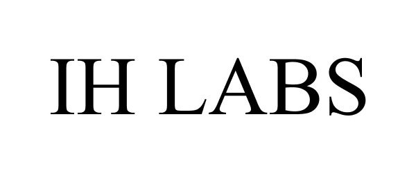 Trademark Logo IH LABS
