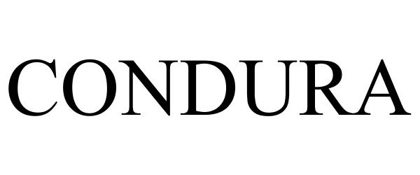Trademark Logo CONDURA