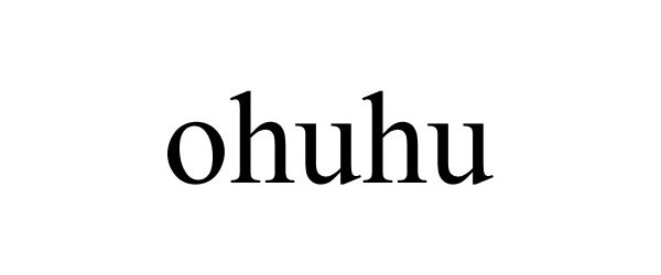 Trademark Logo OHUHU