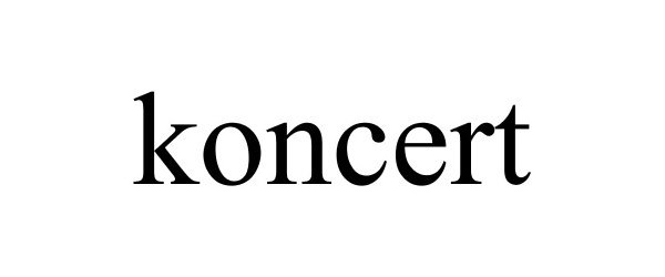 Trademark Logo KONCERT