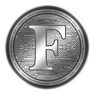  F · FORBES CRYPTOMARKETS · ESTABLISHED 2018 · IMPARTIAL · TRUSTED · FAIR · DATA · MARKETS · CRYPTOCURRENCIES · INITIAL COIN OFFERINGS · ICO ·